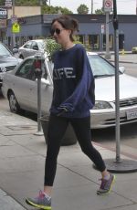 DAKOTA JOHNSON Heading to a Gym in Los Angeles 06/06/2015