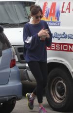DAKOTA JOHNSON Heading to a Gym in Los Angeles 06/06/2015