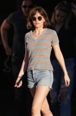 DAKOTA JOHNSON on the Set of How To Be Single in New York 06/25/2015