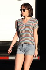 DAKOTA JOHNSON on the Set of How To Be Single in New York 06/25/2015