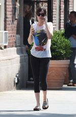 DAKOTA JOHNSON Out and About in New York 06/11/2015