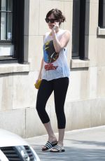 DAKOTA JOHNSON Out and About in New York 06/11/2015