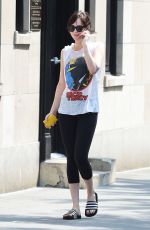 DAKOTA JOHNSON Out and About in New York 06/11/2015