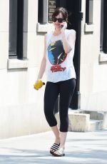 DAKOTA JOHNSON Out and About in New York 06/11/2015