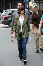DAKOTA JOHNSON Out and About in New York 06/17/2015