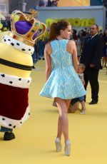 DANIELLE LLOYD at Minions Premiere in London