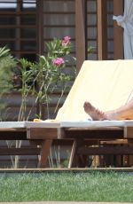 DAWN WARD in Bikini at a Beach in Turkey 06/17/2015