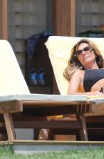 DAWN WARD in Bikini at a Beach in Turkey 06/17/2015