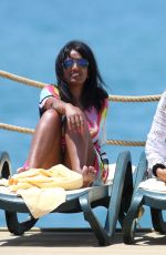 DAWN WARD in Bikini at a Beach in Turkey 06/17/2015