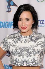 DEMI LOVATO at Digifest 2015 in New York