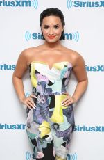 DEMI LOVATO at SiriusXM Studios in New York 06/25/2015