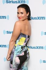 DEMI LOVATO at SiriusXM Studios in New York 06/25/2015