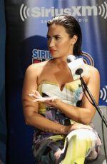DEMI LOVATO at SiriusXM Studios in New York 06/25/2015