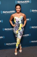 DEMI LOVATO at SiriusXM Studios in New York 06/25/2015