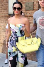 DEMI Lovato Leaves Her Hotel in New York 06/25/2015