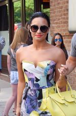 DEMI Lovato Leaves Her Hotel in New York 06/25/2015