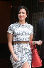 DEMI LOVATO Out and About in New York 06/06/2015
