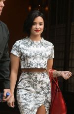 DEMI LOVATO Out and About in New York 06/06/2015
