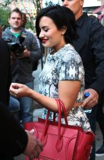 DEMI LOVATO Out and About in New York 06/06/2015
