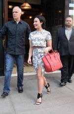 DEMI LOVATO Out and About in New York 06/06/2015