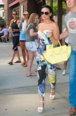 DEMI LOVATO Out and About in New York 06/25/2015