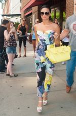 DEMI LOVATO Out and About in New York 06/25/2015