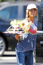 DENISE RICHARDS Arrives at a Party in Belair 06/14/2015