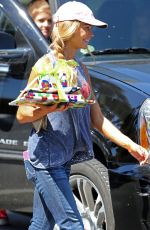 DENISE RICHARDS Arrives at a Party in Belair 06/14/2015