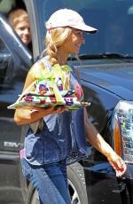 DENISE RICHARDS Arrives at a Party in Belair 06/14/2015