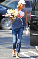DENISE RICHARDS Arrives at a Party in Belair 06/14/2015