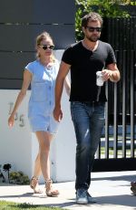 DIANE KRUGER and Joshua Jackson Out and About in Los Angeles 05/29/2015