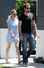DIANE KRUGER and Joshua Jackson Out and About in Los Angeles 05/29/2015