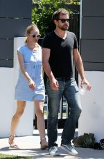 DIANE KRUGER and Joshua Jackson Out and About in Los Angeles 05/29/2015