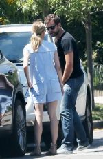 DIANE KRUGER and Joshua Jackson Out and About in Los Angeles 05/29/2015