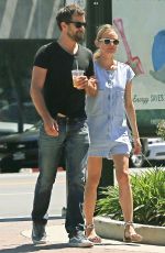 DIANE KRUGER and Joshua Jackson Out and About in Los Angeles 05/29/2015