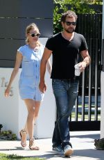 DIANE KRUGER and Joshua Jackson Out and About in Los Angeles 05/29/2015