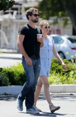 DIANE KRUGER and Joshua Jackson Out and About in Los Angeles 05/29/2015