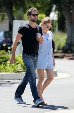 DIANE KRUGER and Joshua Jackson Out and About in Los Angeles 05/29/2015