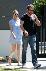 DIANE KRUGER and Joshua Jackson Out and About in Los Angeles 05/29/2015