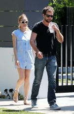 DIANE KRUGER and Joshua Jackson Out and About in Los Angeles 05/29/2015