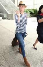 DIANE KRUGER Arrives at LAX Airport in Los Angeles 06/13/2015