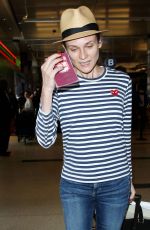 DIANE KRUGER Arrives at LAX Airport in Los Angeles 06/13/2015