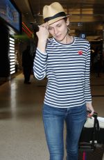 DIANE KRUGER Arrives at LAX Airport in Los Angeles 06/13/2015