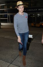 DIANE KRUGER Arrives at LAX Airport in Los Angeles 06/13/2015
