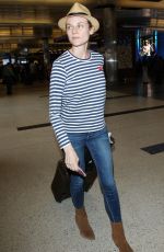 DIANE KRUGER Arrives at LAX Airport in Los Angeles 06/13/2015