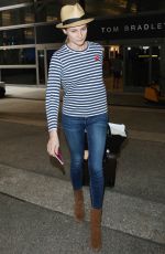 DIANE KRUGER Arrives at LAX Airport in Los Angeles 06/13/2015