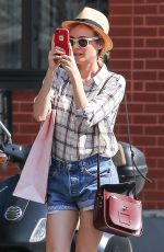 DIANE KRUGER in Jeans Shorts Out in New York 06/09/2015