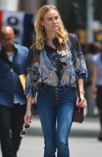 DIANE KRUGER Out and About in New York 06/08/2015