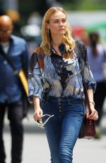 DIANE KRUGER Out and About in New York 06/08/2015