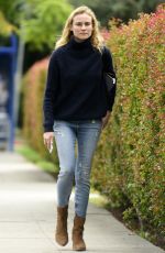 DIANE KRUGER Out and About in West Hollywood 06/03/2015